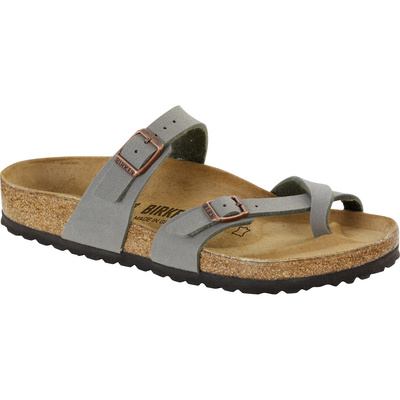 Birkenstock Dames Mayari BFBC Sandalen (Maat 39, Grijs)
