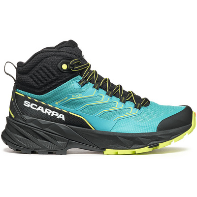 Scarpa Dames Rush Mid 2 GTX Schoenen (Maat 41.5, Blauw)
