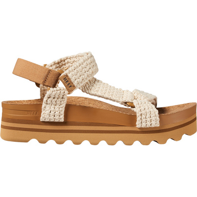 Reef Dames Cushion Rem Hi Slippers (Maat 41, Beige)