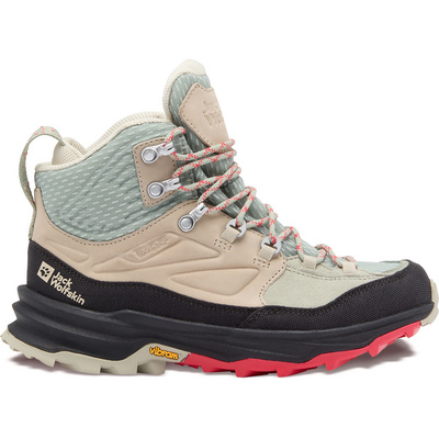 Jack Wolfskin Femme Chaussures Cyrox Texapore Mid (taille 37, Vert)