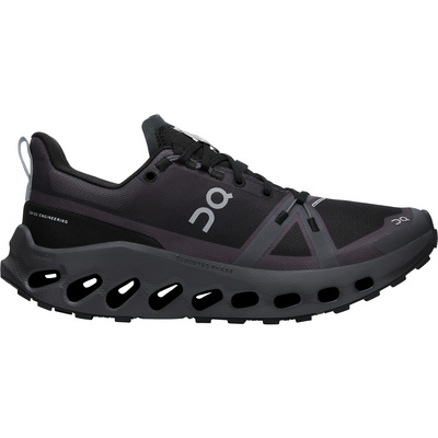 ON Dames Cloudsurfer Trail WP Schoenen (Maat 40, Zwart)
