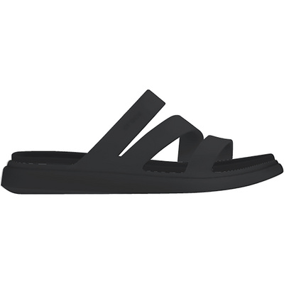 Crocs Dames Getaway Strappy Slippers (Maat 37 , Zwart)