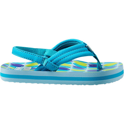 Reef Kinderen Little Ahi Slippers (Maat 24, Blauw)