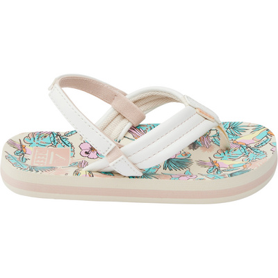 Reef Kinderen Little Ahi Slippers (Maat 25, Wit)
