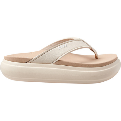 Reef Dames Cushion Bondi Slippers (Maat 41, Wit)