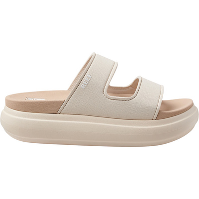 Reef Dames Cushion Bondi 2 Bar Slippers (Maat 41, Wit)