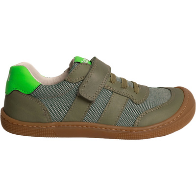 Koel Barefoot Kinderen Dylan II Textile Schoenen (Maat 27, Olijf)
