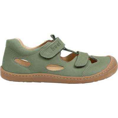Koel Barefoot Kinderen Deen Napa Schoenen (Maat 27, Olijf)