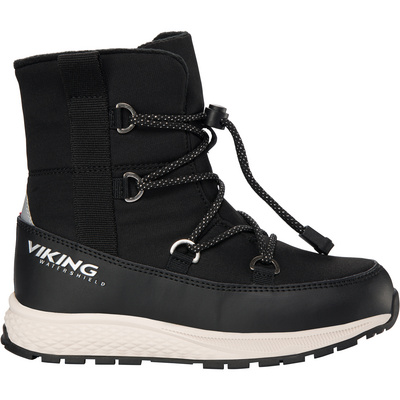 Viking Kinderen Equip Warm WP Sl Schoenen (Maat 34, Zwart)