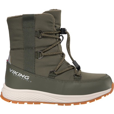 Viking Kinderen Equip Warm WP Sl Schoenen (Maat 30, Olijf)