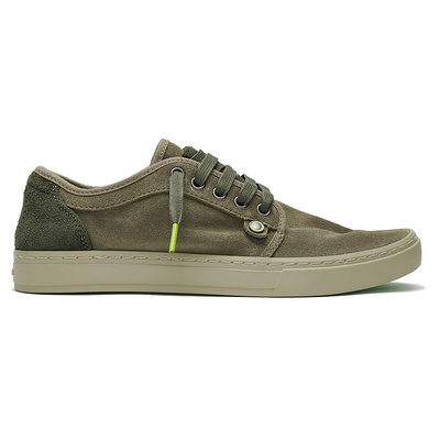 Satorisan Heren Heisei Suede Schoenen (Maat 44, Groen)