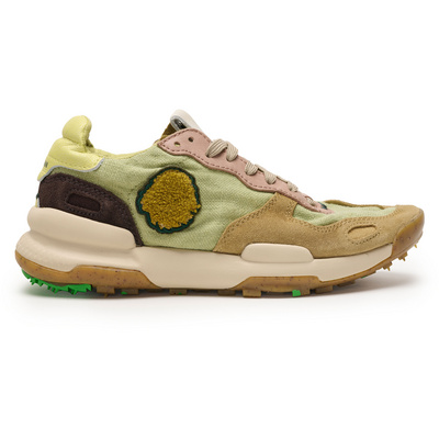 Satorisan Dames Chacrona Linnen Schoenen (Maat 39, Groen)