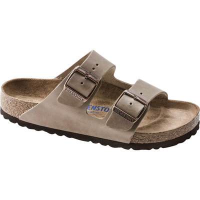 Birkenstock Heren Arizona Oiled Leather Sandalen (Maat 44, Bruin)