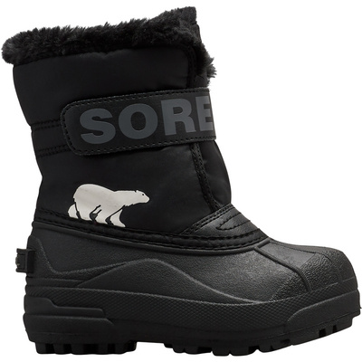 Sorel Kinderen Snow Commander Schoenen (Maat 26, Zwart)