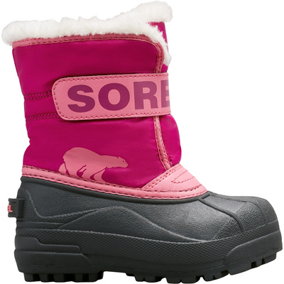Sorel Kinderen Snow Commander Schoenen (Maat 25, Roze)
