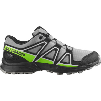 Salomon Enfants Chaussures Speedcross WP (taille 39, Gris)