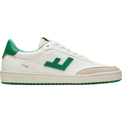Flamingos Life Heren Stadion Schoenen (Maat 43, Wit)