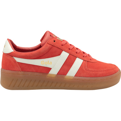 Gola Dames Grandslam Suede Schoenen (Maat 41, Rood)