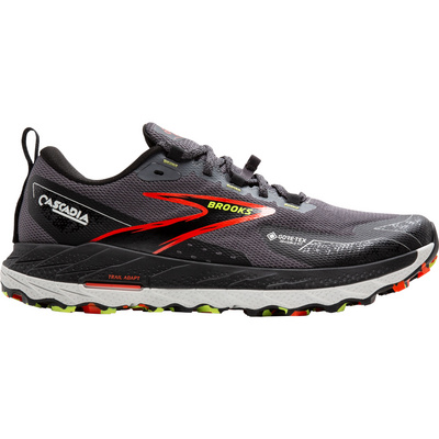 Brooks Heren Cascadia 18 GTX Schoenen (Maat 45.5, Zwart)