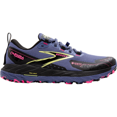 Brooks Dames Cascadia 18 GTX Schoenen (Maat 41, Blauw)