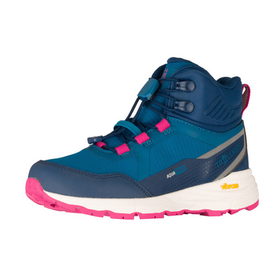 Trollkids Kinderen Skarvan Hiker Mid XT Schoenen (Maat 37, Blauw)