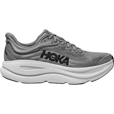 Hoka Heren Bondi 9 Schoenen (Maat 45 , Grijs)