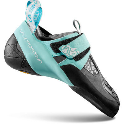 La Sportiva Dames Skwama Vegan Klimschoenen (Maat 40.5, Turquoise)