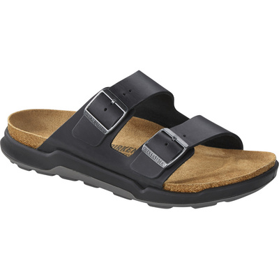 Birkenstock Heren Arizona Crosstown Waxy Sandalen (Maat 46, Zwart)