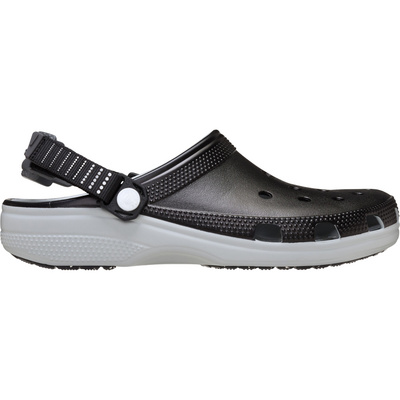 Crocs Classic Turbo Clog Sandalen (Maat 41 , Zwart)
