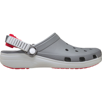 Crocs Classic Turbo Clog Sandalen (Maat 37 , Grijs)