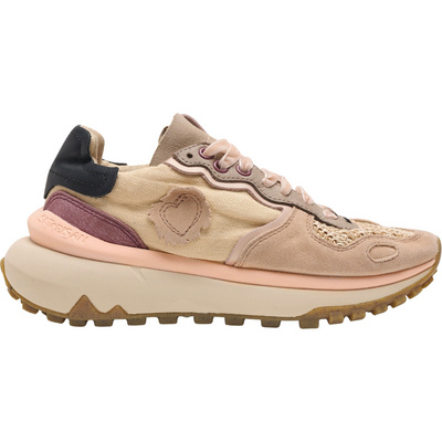 Satorisan Dames Chacrona Metta Linen Schoenen (Maat 38, licht roze)