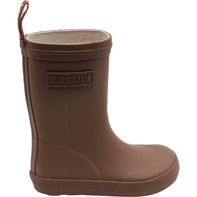 Bisgaard Kinderen Barefoot High Rubber Rubberen laarzen (Maat 28, Bruin)