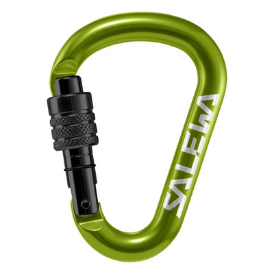 Salewa HMS Screw G2 karabiner (Maat S, Groen)