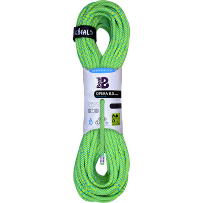 Beal Opera Unicore 8.5 Golden Dry klimtouw (Maat 60M, Groen)