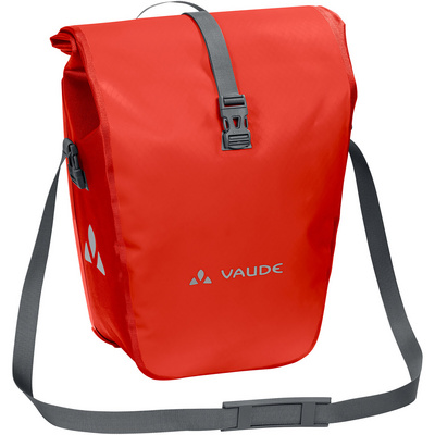 Vaude Aqua Back fietstas rood en blauw