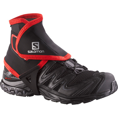 Salomon Trail Gaiters High gamasche (Maat M, Zwart)