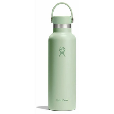 Hydro Flask 21 oz Standard Mouth 621 ml thermoskan (Maat 0.621L, Groen)