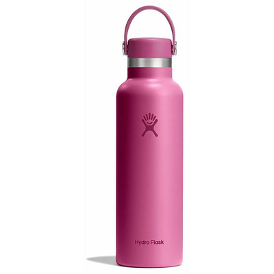 Hydro Flask 21 oz Standard Mouth 621 ml thermoskan (Maat 0.621L, Roze)