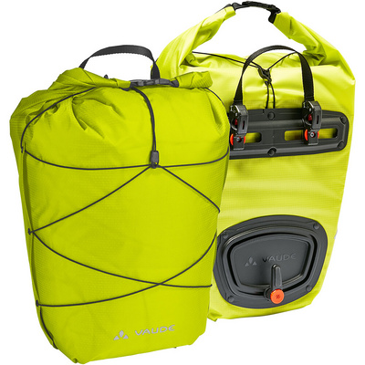 Vaude Aqua Back fietstas groen en blauw