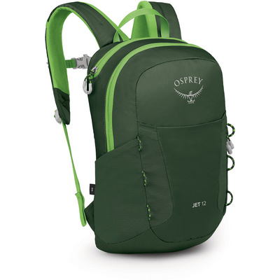 Osprey Kinderen Jet 12 rugzak (Maat 12L, Groen)