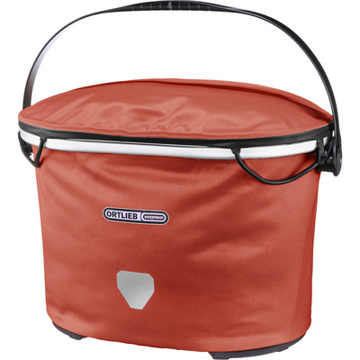 Ortlieb Up-Town City stuurtas (Maat 17.5L, Rood)