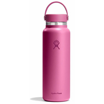 Hydro Flask 40oz Wide Mouth Flexi Cap 1180ml thermoskan (Maat 1.18L, Roze)