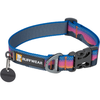 Ruffwear Crag Collar hondenhalsband (Maat 28-36cm, Blauw)