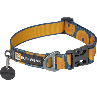 Ruffwear Crag Collar hondenhalsband (Maat 36-51cm, Geel)