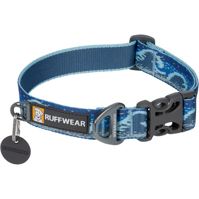 Ruffwear Crag Collar hondenhalsband (Maat 36-51cm, Blauw)