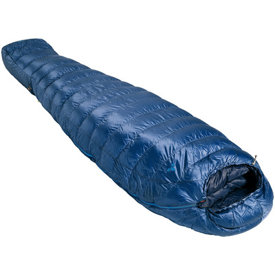 Vaude Rotstein 450 Down Slaapzak (Maat MAX. 200CM, Blauw)