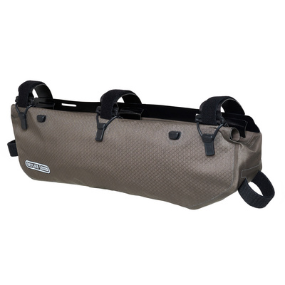 Ortlieb Frame-Pack Toptube RC Bikepackingtas (Maat 4L, Grijs)