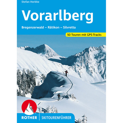 Rother Guide de randonnée à ski Vorarlberg (taille One Size, 6. Aufl. 2025)