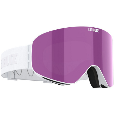 Bliz Flow Skibril (Maat One Size, Wit)