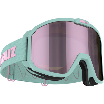 Bliz Rave Skibril (Maat One Size, Bruin)